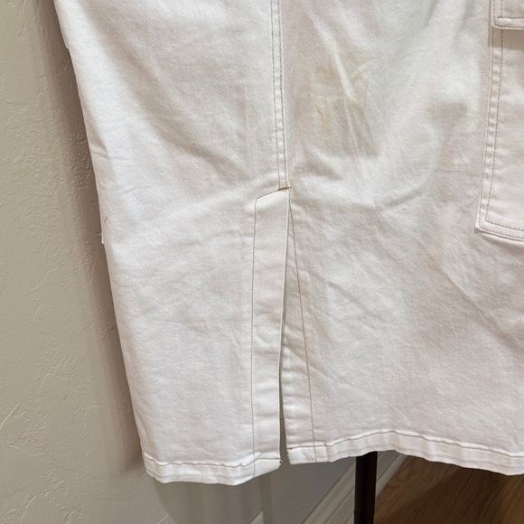 Democracy White Denim Skirt Size 6 - Picture 6 of 10